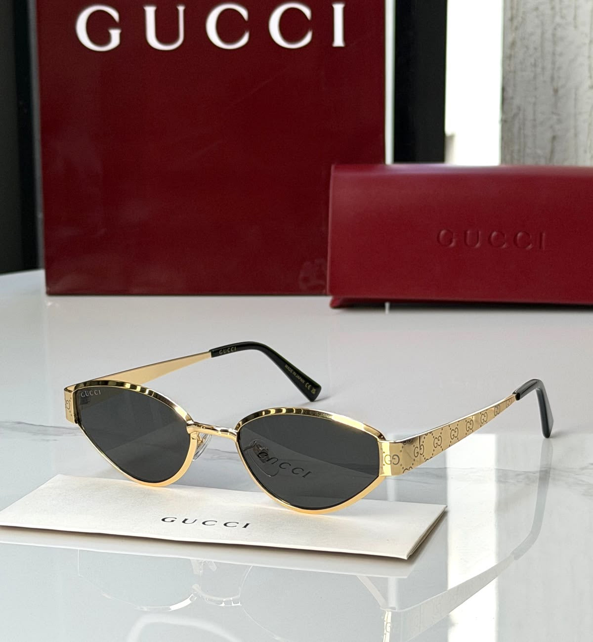 Lunettes GUCCI metalique 2026